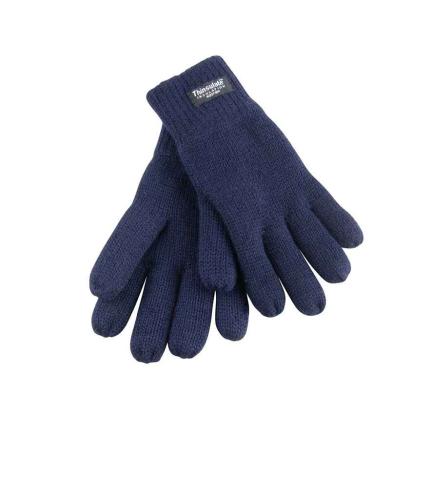 Result Kids Classic Lined Gloves - Navy - ONE